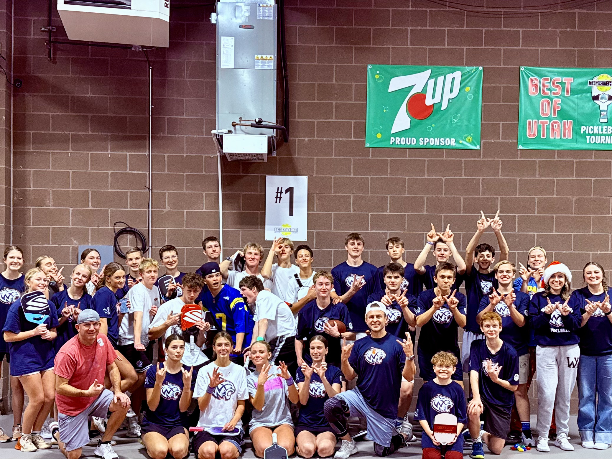 WX Pickleball full team at a tournament